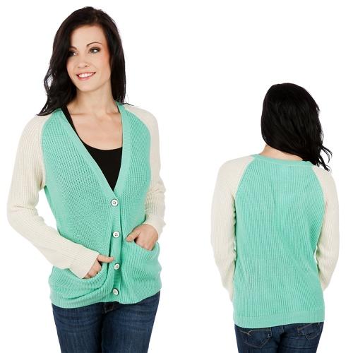 Foto Vero Moda Mocking chaqueta jersey Cascade/blanco talla M