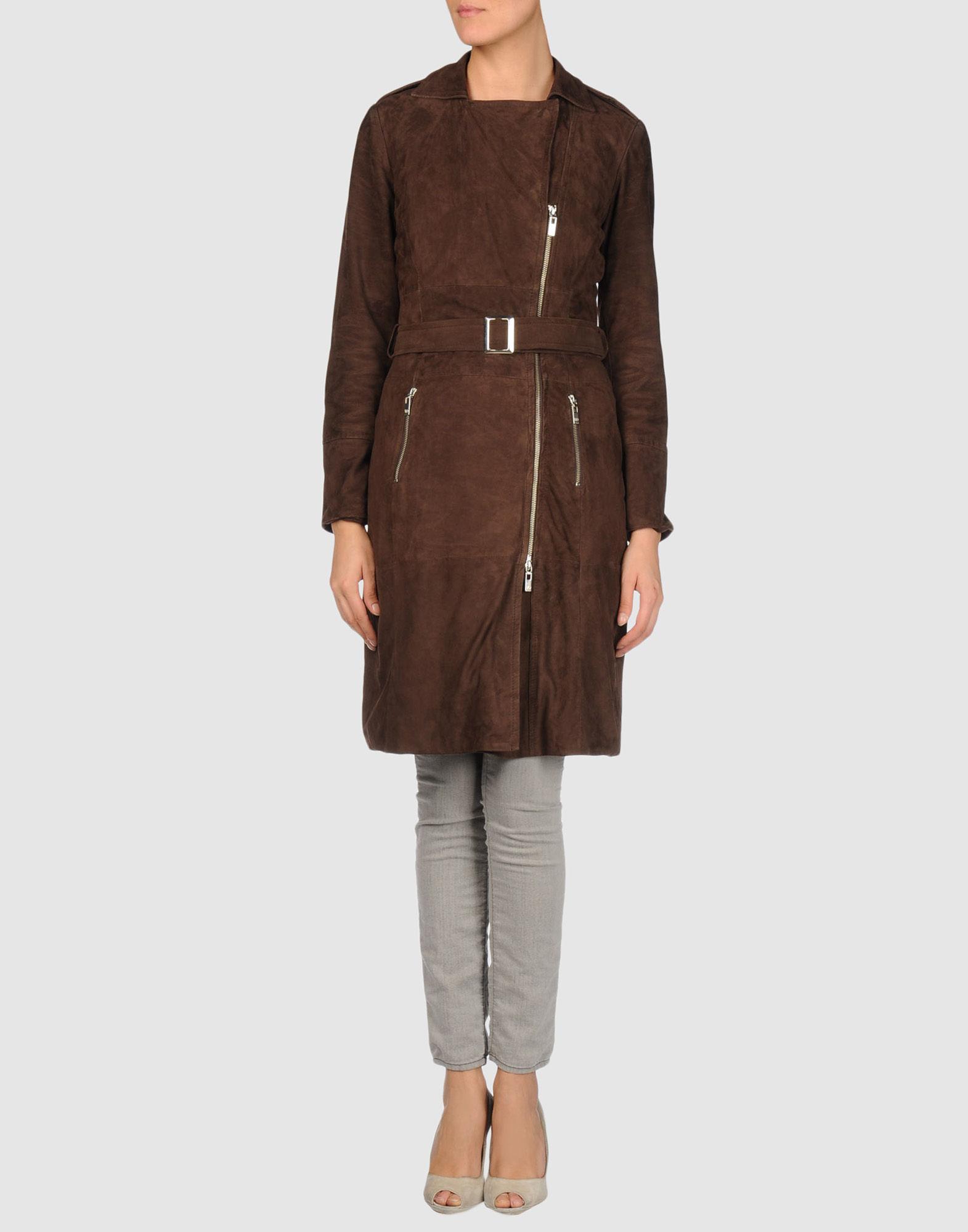 Foto Veronica Damiani Chaquetas De Piel Mujer Cacao