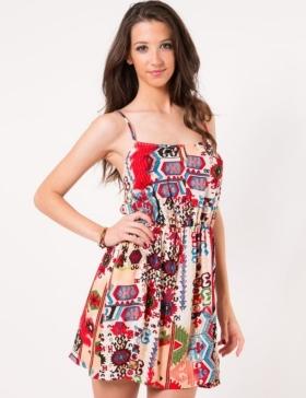 Foto Vestido Étnico celop punto