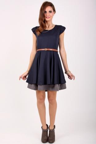 Foto Vestido AngelEye Azul Oscuro