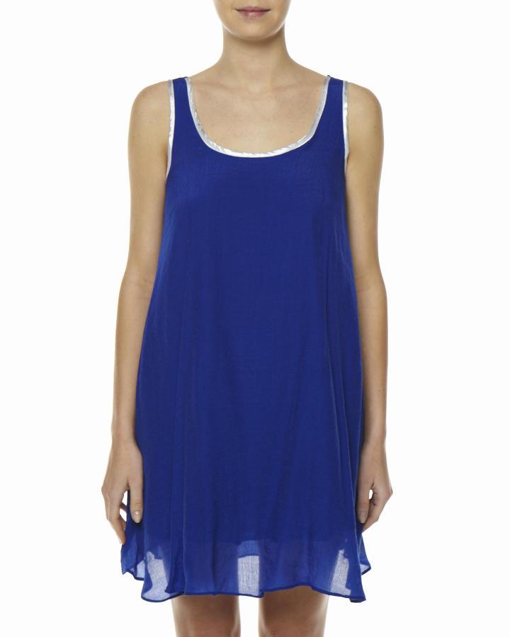Foto Vestido Aurea De Suncoo - Azul