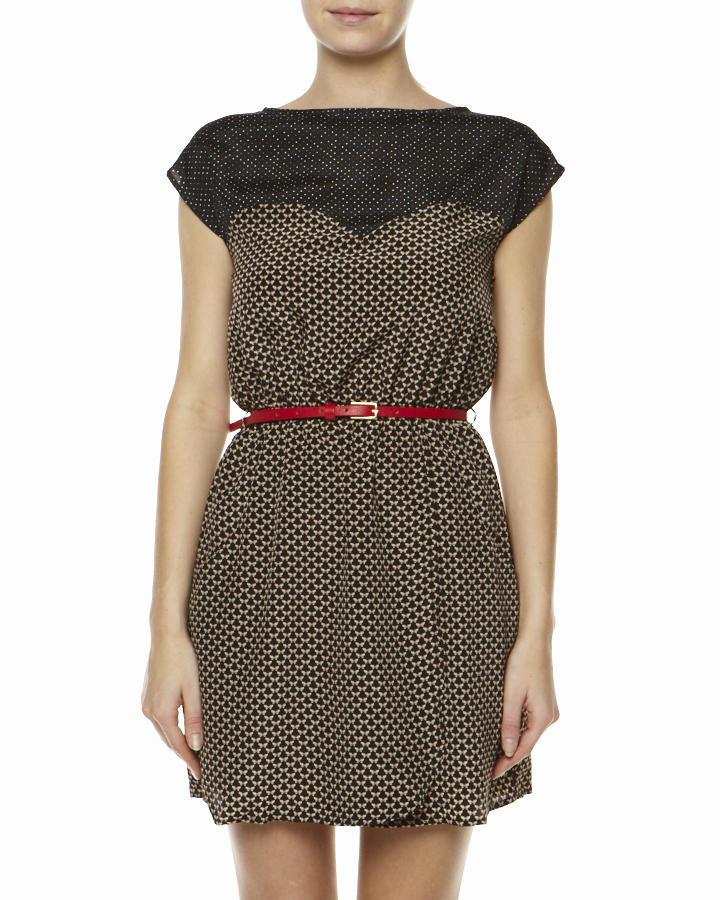Foto Vestido Boston De Louche - Negro