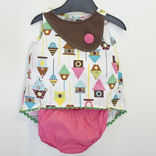 Foto Vestido casitas bebé