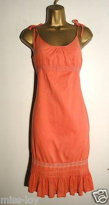 Foto Vestido Color Salmón Zara,hasta El 10% Descuento T-38 /dress Woman