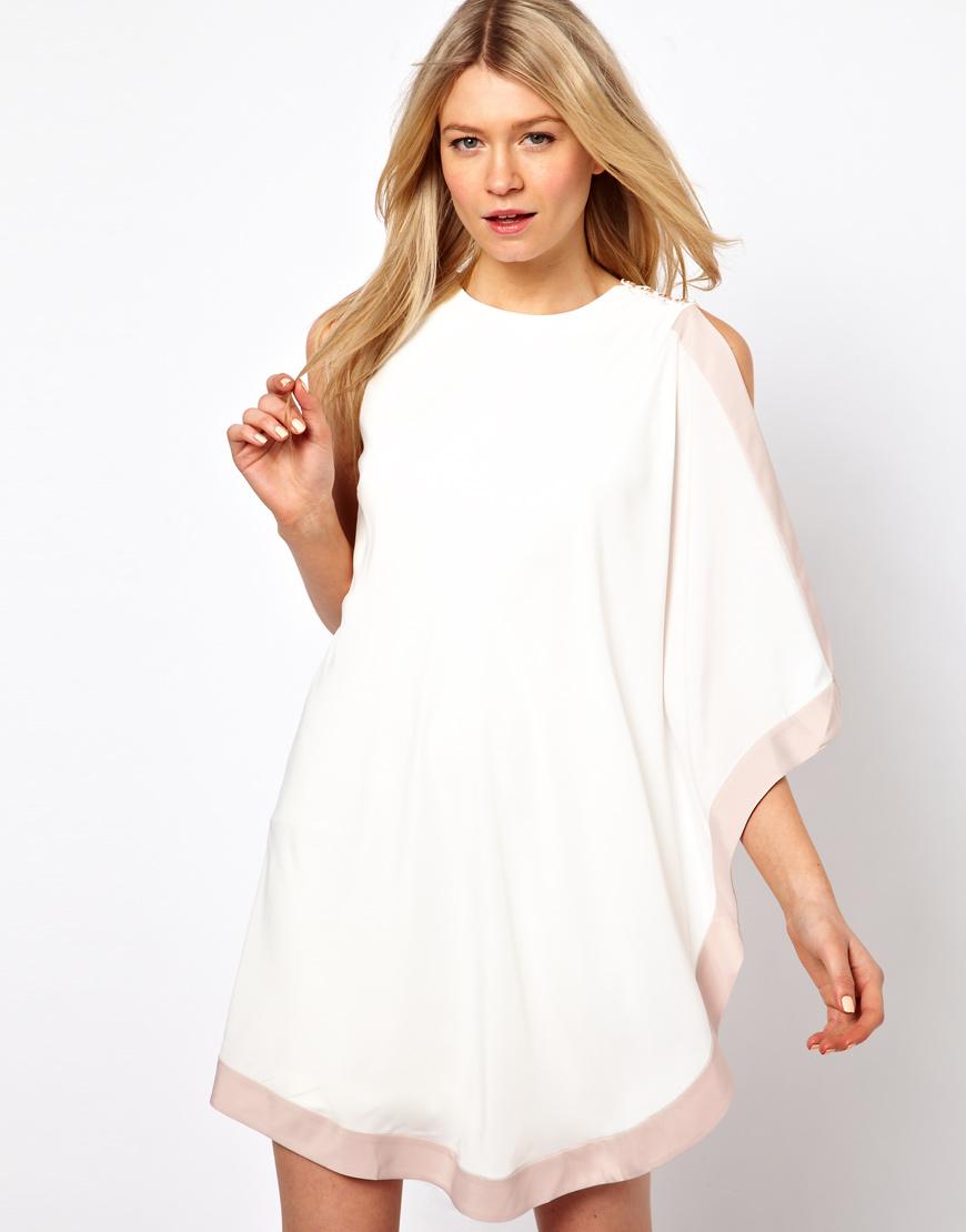 Foto Vestido con detalle drapeado de Ted Baker Crudo