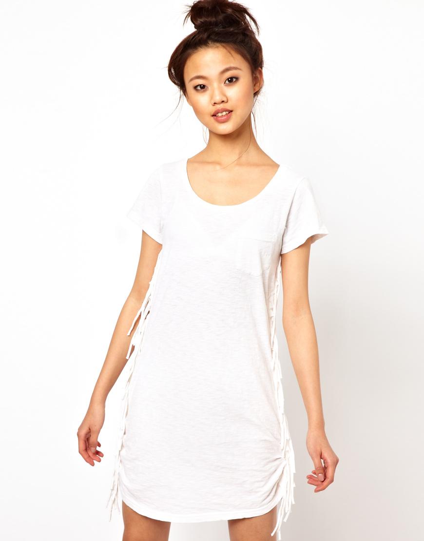 Foto Vestido con flecos de Sauce Blanco