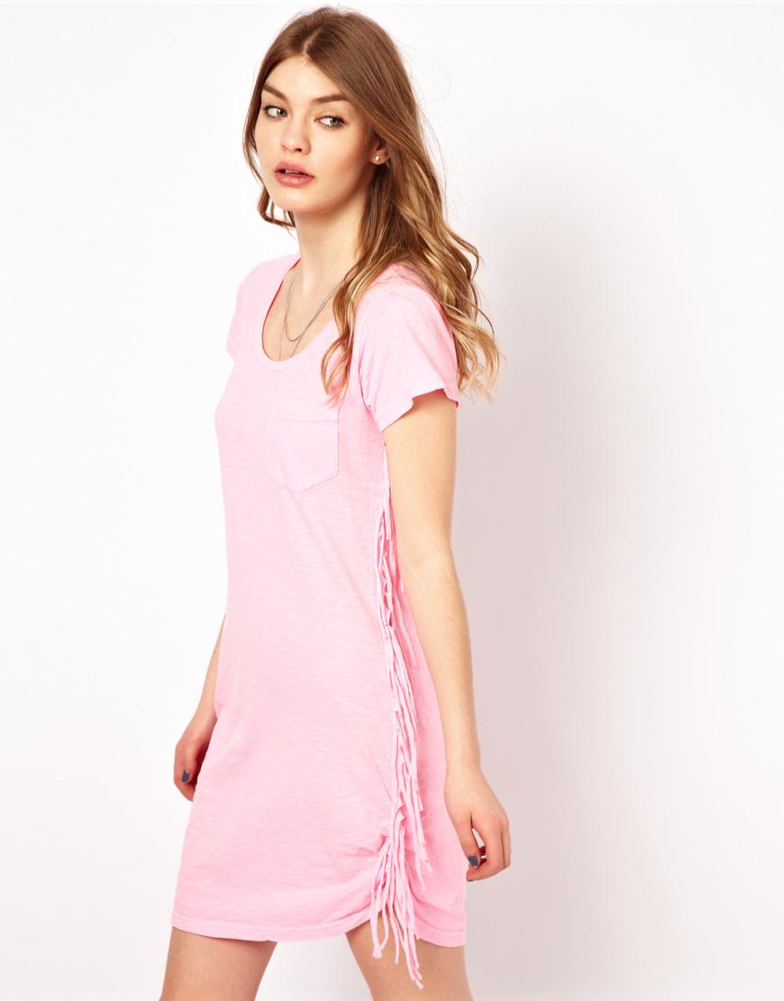 Foto Vestido con flecos de Sauce Rosa