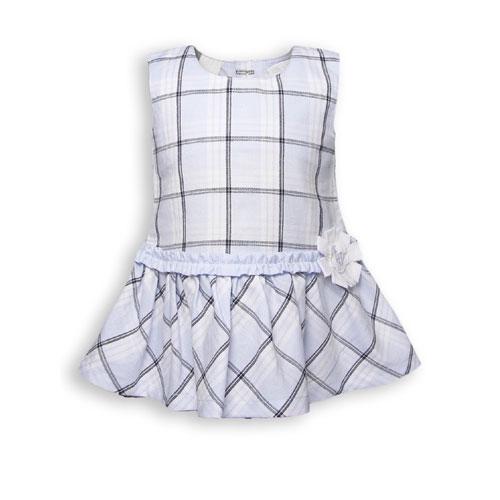 Foto Vestido cuadros sin mangas