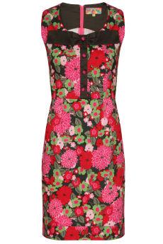 Foto Vestido de algodón con flores