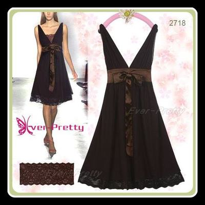 Foto Vestido De Coctel  Con Top De Encaje  - Talla: 40