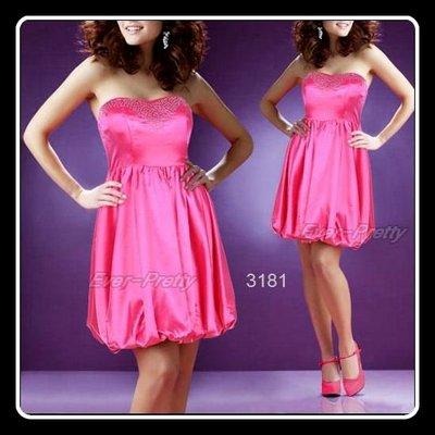 Foto Vestido De Coctel Palabra De Honor Con Pedreria - Talla 42