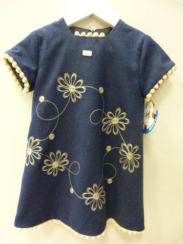 Foto Vestido de Yoedu color vaquero. Talla 24 meses