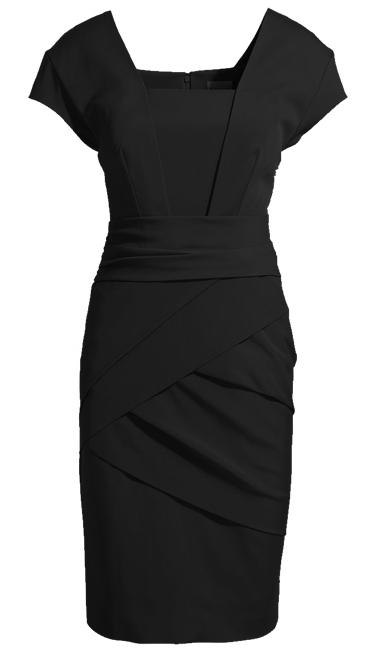 Foto Vestido entallado-Negro