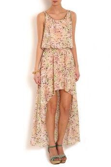 Foto Vestido estampado asimétrico