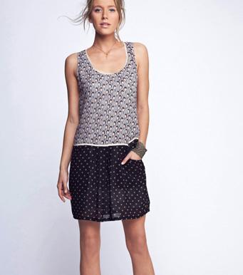 Foto Vestido estampado SEE U SOON mujer