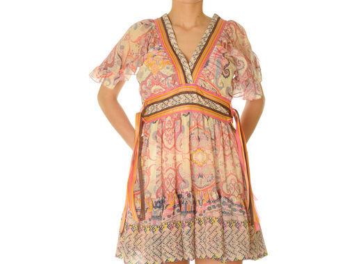 Foto Vestido Folk con Lazos