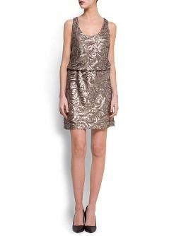 Foto Vestido Lentejuelas misterio MANGO