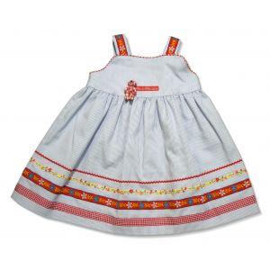 Foto Vestido mil rayas con tirantes