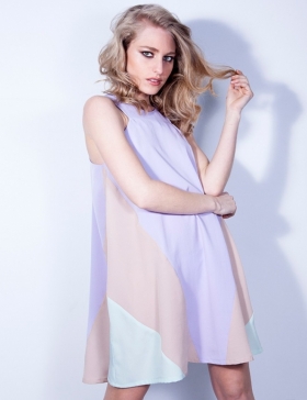 Foto Vestido new ventura mybeautyhorse con detalle geometrico en las sisa· mentirosas