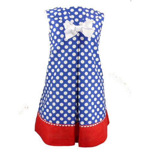 Foto Vestido niña lunares