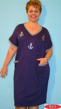 Foto Vestido tallas grandes varios colores 12478 - 60 - Azul marino