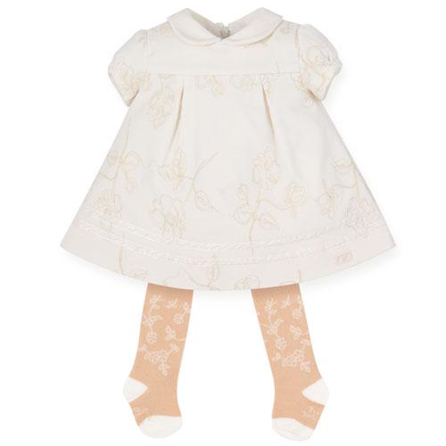 Foto Vestido terciopelo beig