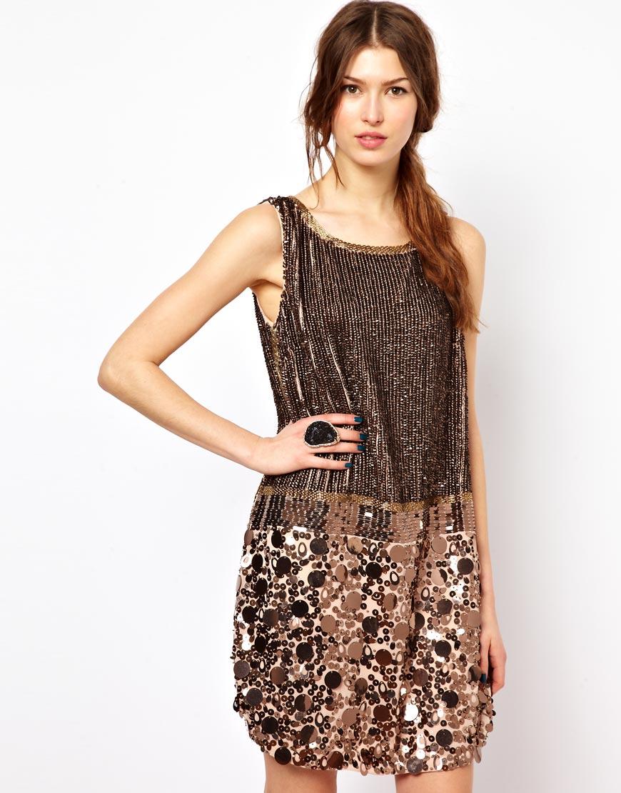 Foto Vestido The Sparkle de French Connection Intimate pink base/