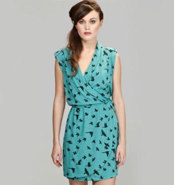 Foto vestido verde sugarhill gaviotas