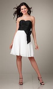Foto Vestidos Blanco Rebajas, Vestidos Blanco Fiesta Corto, Vestidos Coctel