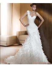 Foto vestidos de novias de un hombro