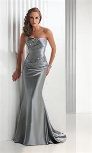Foto vestidos gris plata,vestidos para fiestas 2012,vestidos para moda juve