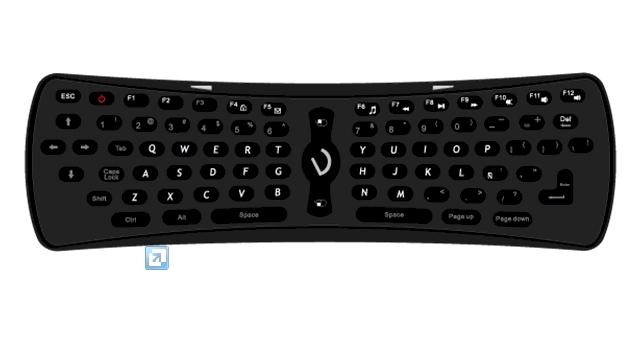 Foto Vexia Magic Board Mouse, mando a distancia y ratón combinados.