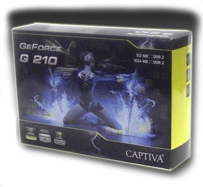 Foto Vga Captiva Geforce G210 1gb Ddr3