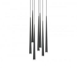 Foto Vibia Slim Lámpara Colgante 7xLED 3w 700mA - Blanco Vibia