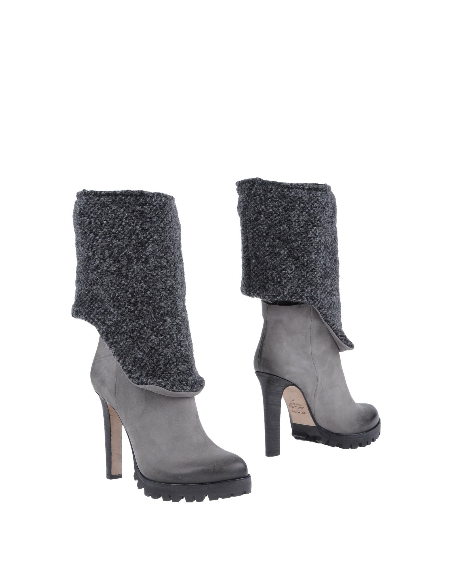 Foto Vic Matie' Botas De TacóN Mujer Gris