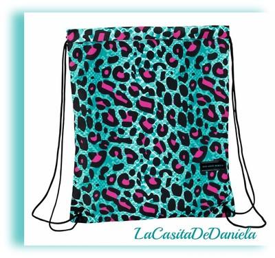 Foto Vicky Martin Berrocal - Leopardo Saco Mochila Plano 35 Cm// Bag 35 Cm