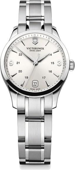 Foto Victorinox Swiss Army Womens Alliance Army Analog Stainless Watch - Silver Bracelet - Silver Dial - 241539