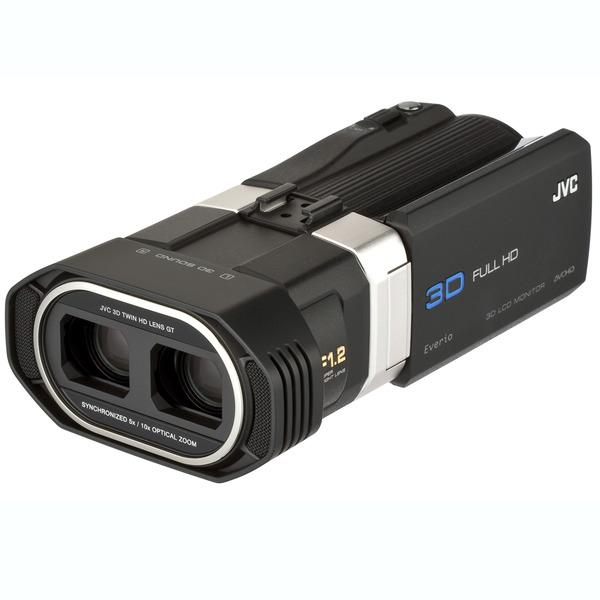 Foto Videocámara JVC GS-TD1BEU Full HD 3D con memoria Flash de 64 GB