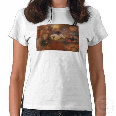 Foto Viejos vaqueros del oeste T-shirts