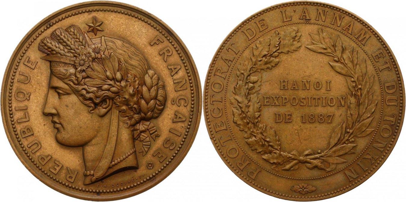 Foto Vietnam Bronzemedaille 1887