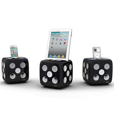 Foto View Quest I-dice Speaker - Black 2.1 Docking Systems Ipod / Iphone / Ipad