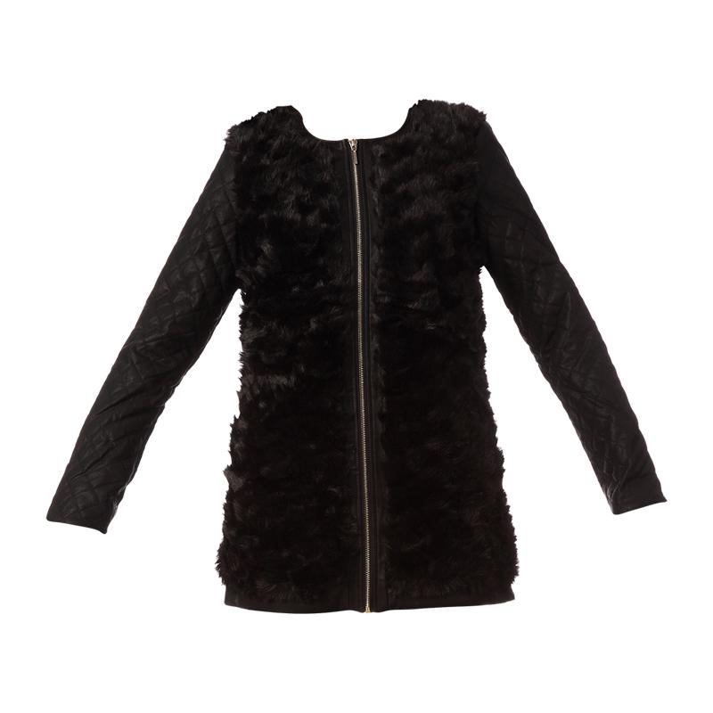 Foto Vila Abrigo de plumas - taci jacket/ms - Negro