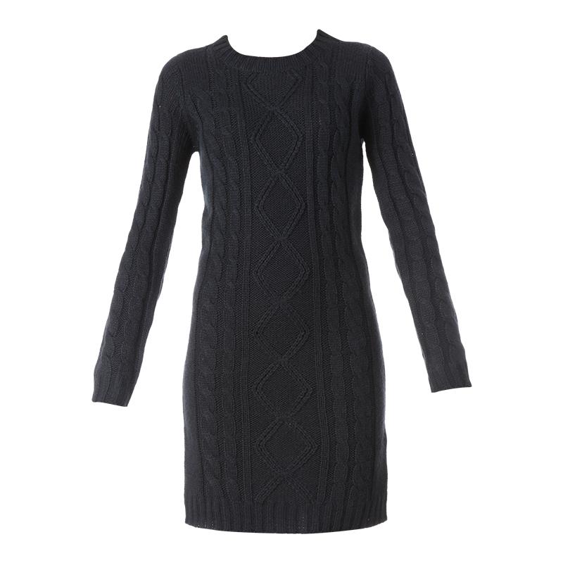 Foto Vila Vestido sur - ellina knit dress - Azul / Marina de g...