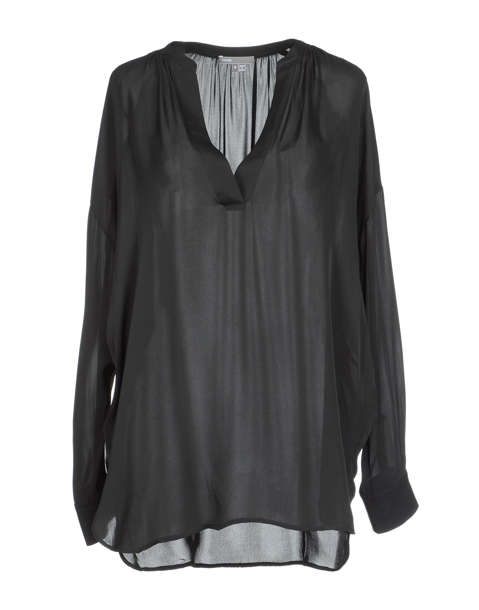 Foto Vince. Blusas Mujer Negro