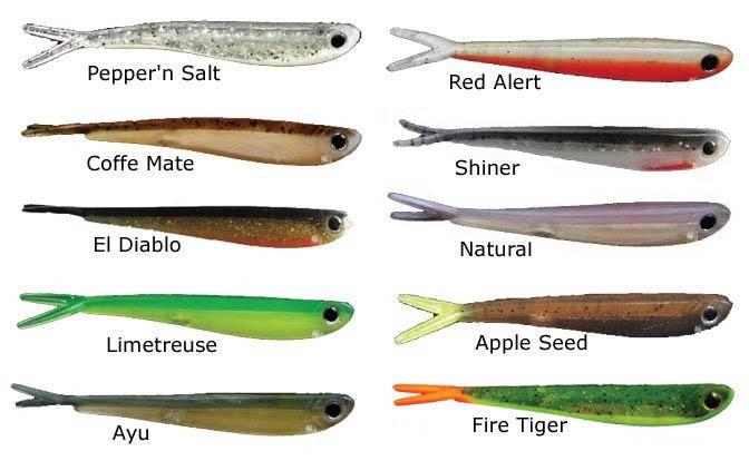 Foto vinilo biwaa zaander k finess shad 14cm - paquete de 4 natural