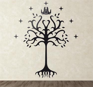 Foto Vinilo decorativo árbol de Gondor