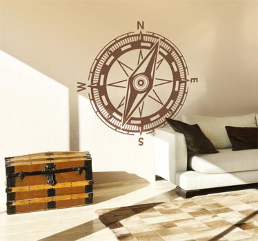 Foto Vinilo decorativo brújula