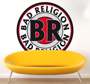 Foto Vinilo decorativo logo Bad Religion