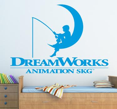 Foto Vinilo decorativo logo Dreamworks