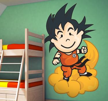 Foto Vinilo infantil tenviniño Goku